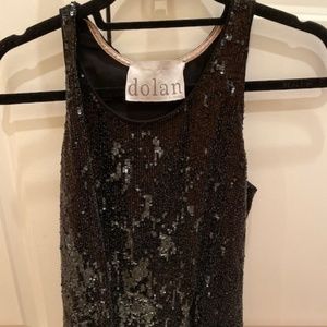 Dolan Sequin Top